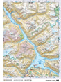 TOBC44 Wall Map - Kinbasket Lake - Backroad Maps