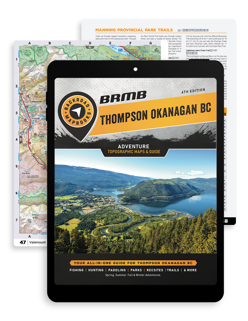 Thompson Okanagan BC - PDF - Backroad Maps