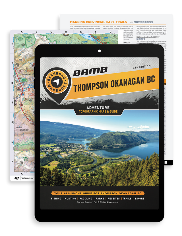 Thompson Okanagan BC - PDF - Backroad Maps