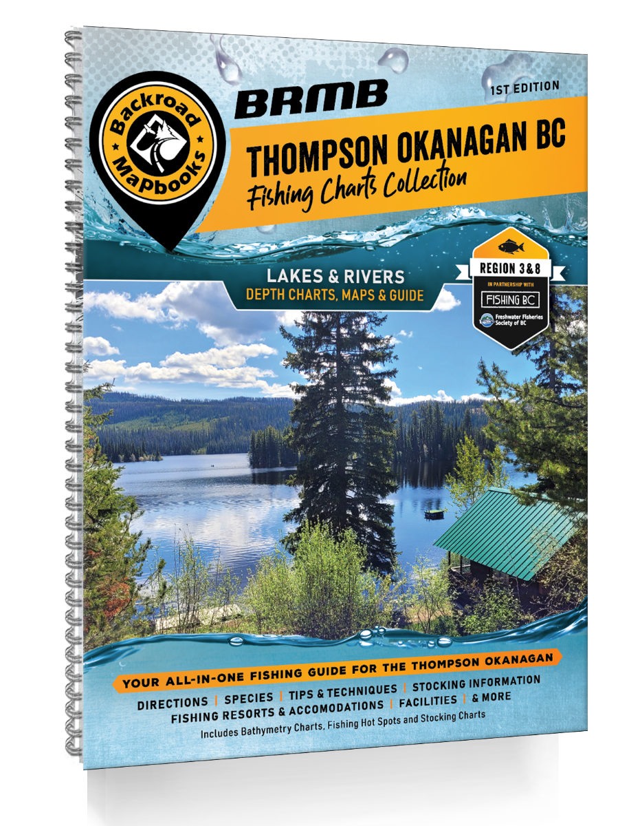 Thompson Okanagan BC Fishing Mapbook - Backroad Maps