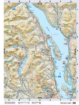 VCBC14 Wall Map - Harrison Lake - Backroad Maps