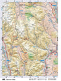 VCBC45 Wall Map - Spences Bridge - Backroad Maps