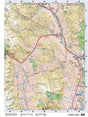 VCBC54 Wall Map - Cache Creek - Backroad Maps