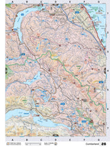 VIBC26 Wall Map - Cumberland - Backroad Maps
