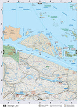 VIBC55 TOPO Map - Georgie Lake - Backroad Maps