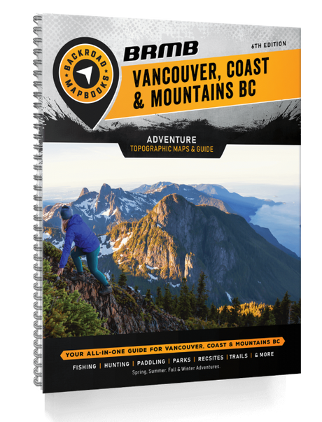 Vancouver, Coast & Mountains BC - Backroad Mapbook