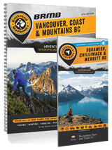 Vancouver, Coast & Mountains BC - Recreation Map & Mapbook Bundle - Backroad Maps