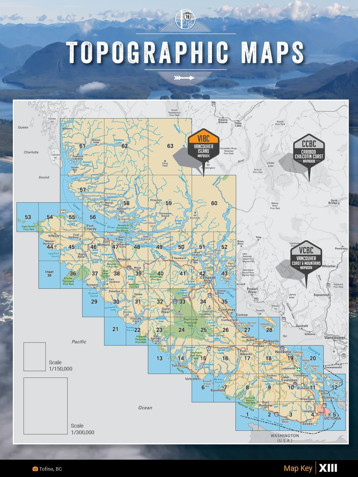 Vancouver Island BC Backroad Mapbook - Backroad Maps