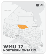 WMU 17 Hunting Bundle - Northern Ontario (9 maps) - Hunting Bundle