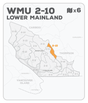 WMU 2-10 Hunting Bundle - Lower Mainland Region BC (6 maps) - Hunting Bundle