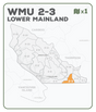 WMU 2-3 Lower Mainland Region - Hunting Topo BC - Backroad Maps