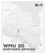 WMU 20 Hunting Bundle - Northern Ontario (6 maps) - Hunting Bundle