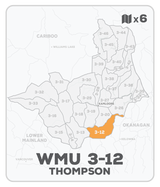 WMU 3-12 Hunting Bundle - Thompson Region BC (6 maps) - Hunting Bundle