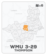 WMU 3-29 Hunting Bundle - Thompson Region BC (6 maps) - Hunting Bundle