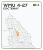 WMU 4-27 Kootenay Region - Hunting Topo BC - Backroad Maps