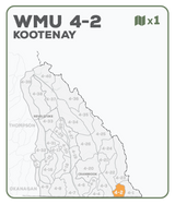 WMU 4-2 Kootenay Region - Hunting Topo BC - Backroad Maps