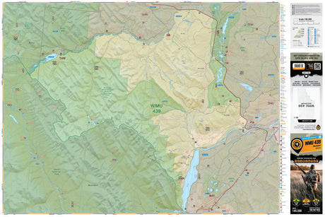 WMU 439 Solomon - Hunting Topo Alberta - Backroad Maps