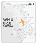 WMU 6-16 Hunting Bundle - Skeena Region BC (7 maps) - Hunting Bundle