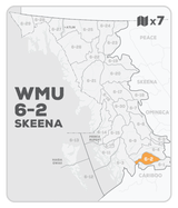 WMU 6-2 Hunting Bundle - Skeena Region BC (7 maps) - Hunting Bundle