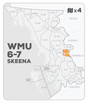 WMU 6-7 Hunting Bundle - Skeena Region BC (4 maps) - Hunting Bundle