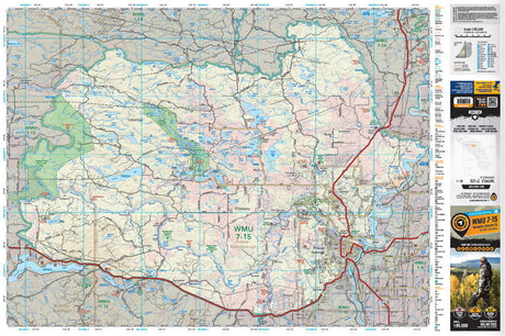WMU 7-15 Omineca Region - Hunting Topo BC - Backroad Maps