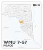 WMU 7-57 Hunting Bundle - Peace Region BC (4 maps) - Hunting Bundle