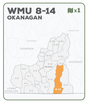 WMU 8-14 Okanagan Region - Hunting Topo BC - Backroad Maps