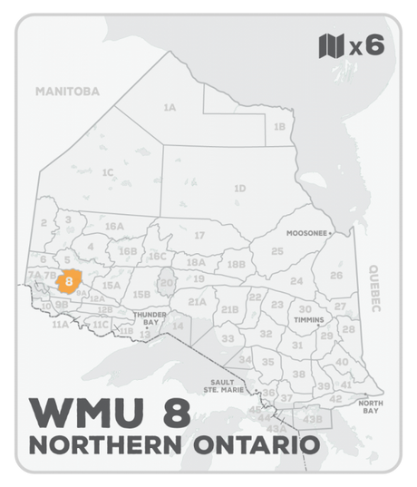 WMU 8 Hunting Bundle - Northern Ontario (6 maps) - Hunting Bundle