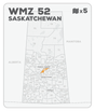 WMZ 52 Saskatchewan Hunting Maps Bundle (5 maps) - Hunting Bundle