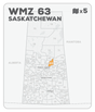 WMZ 63 Saskatchewan Hunting Maps Bundle (5 maps) - Hunting Bundle