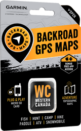 Western Canada - Garmin-Licensed GPS Maps