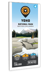 Yoho National Park BC - Park Map - Backroad Maps