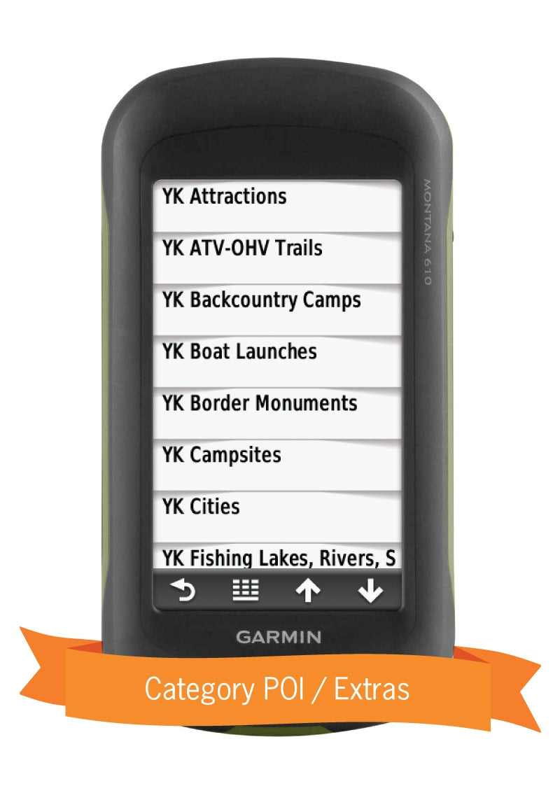 Yukon GPS Maps - Backroad Maps