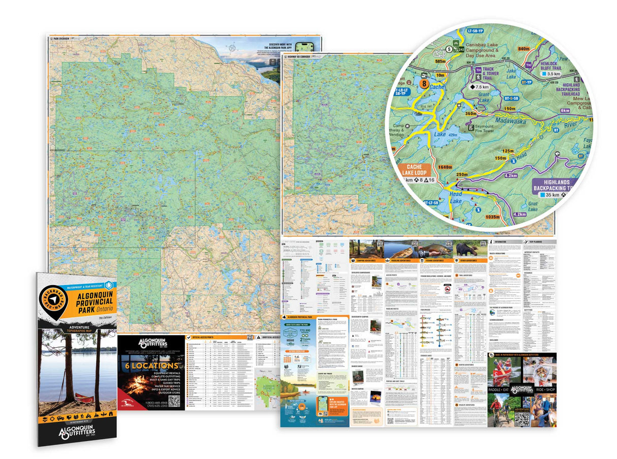 Cottage Country ON - Recreation Map & Mapbook Bundle