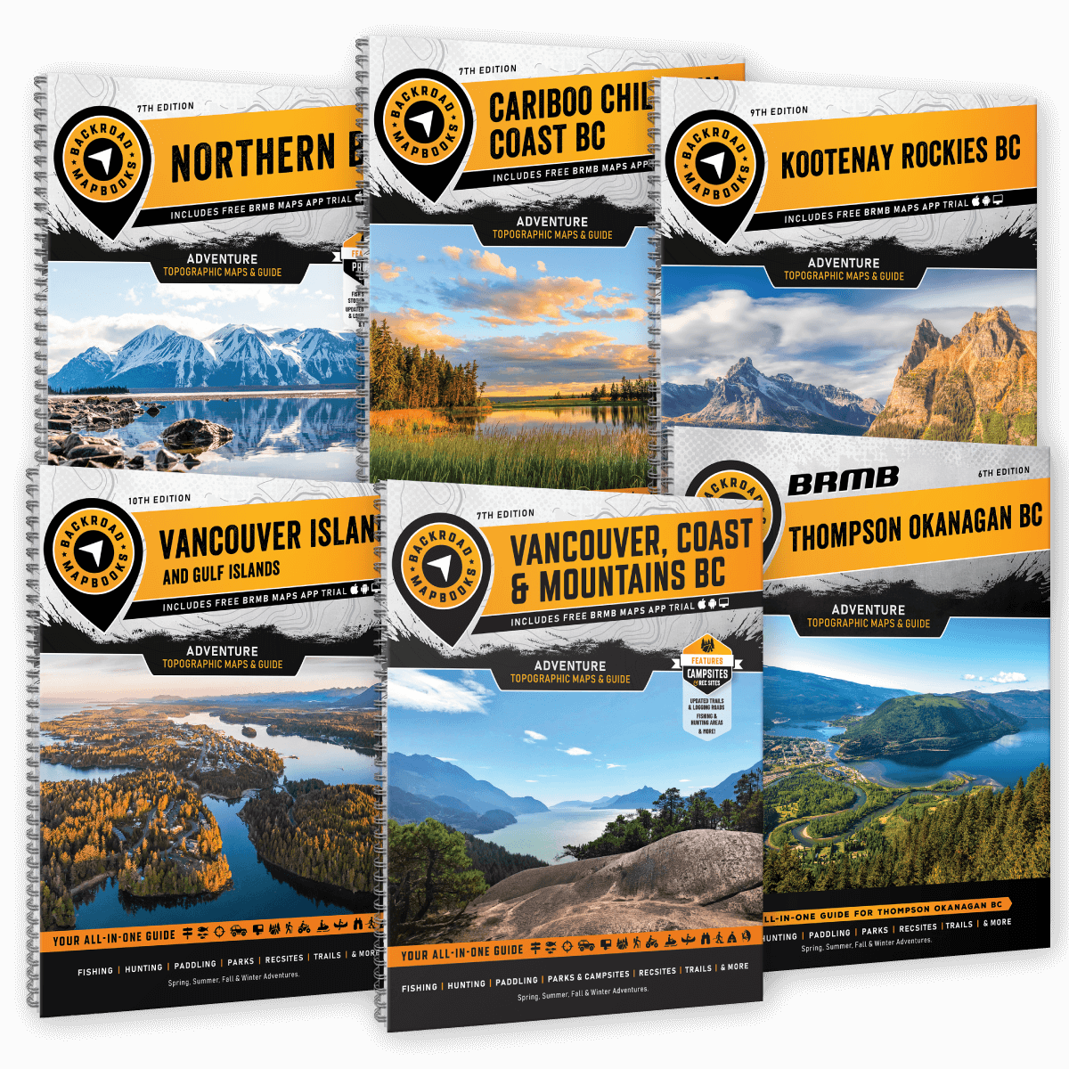 British Columbia Mapbook Bundle