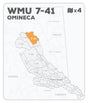 WMU 7-41 Hunting Bundle - Omineca Region BC (4 maps) - Backroad Maps