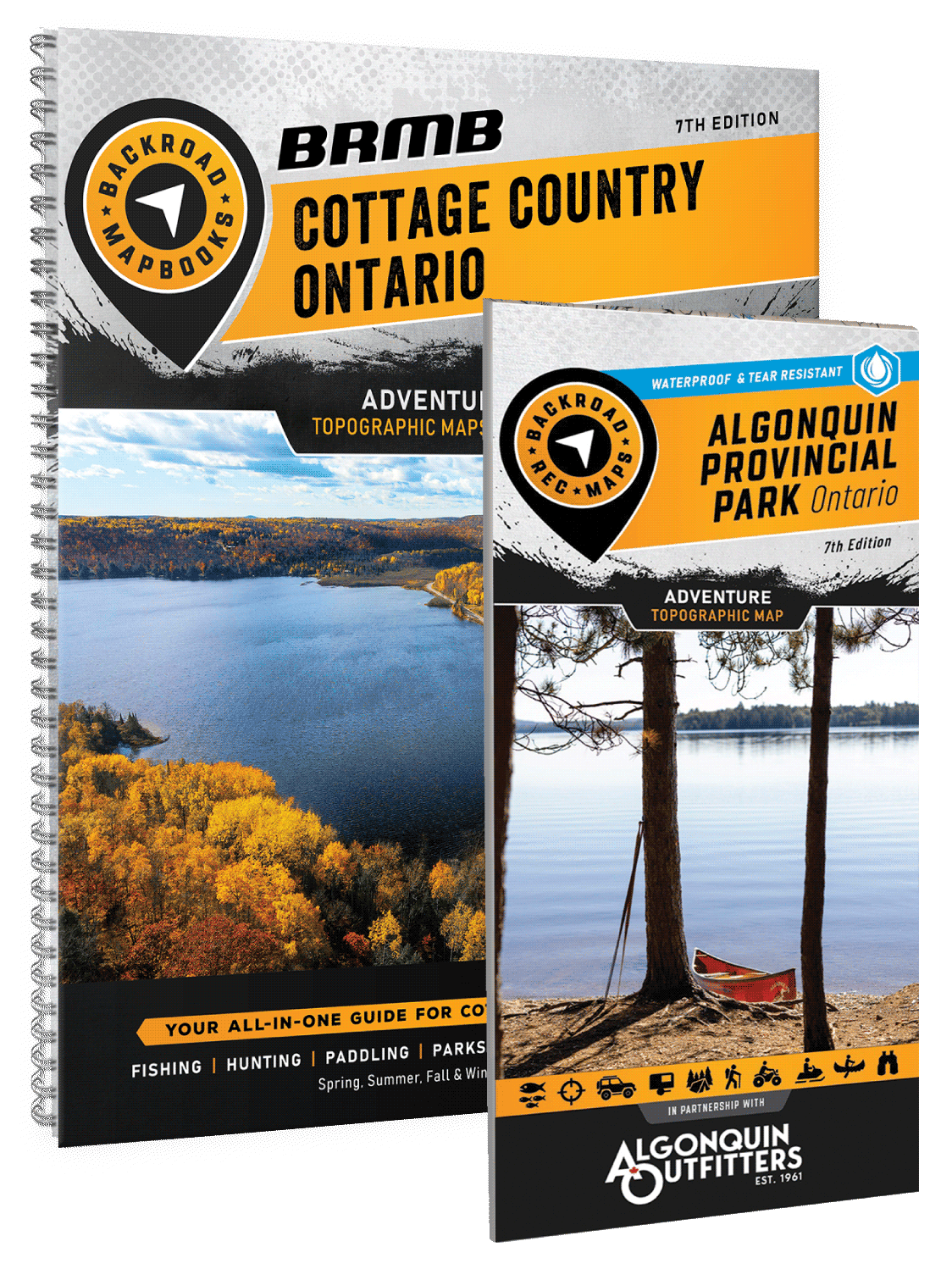 Cottage Country ON - Recreation Map & Mapbook Bundle