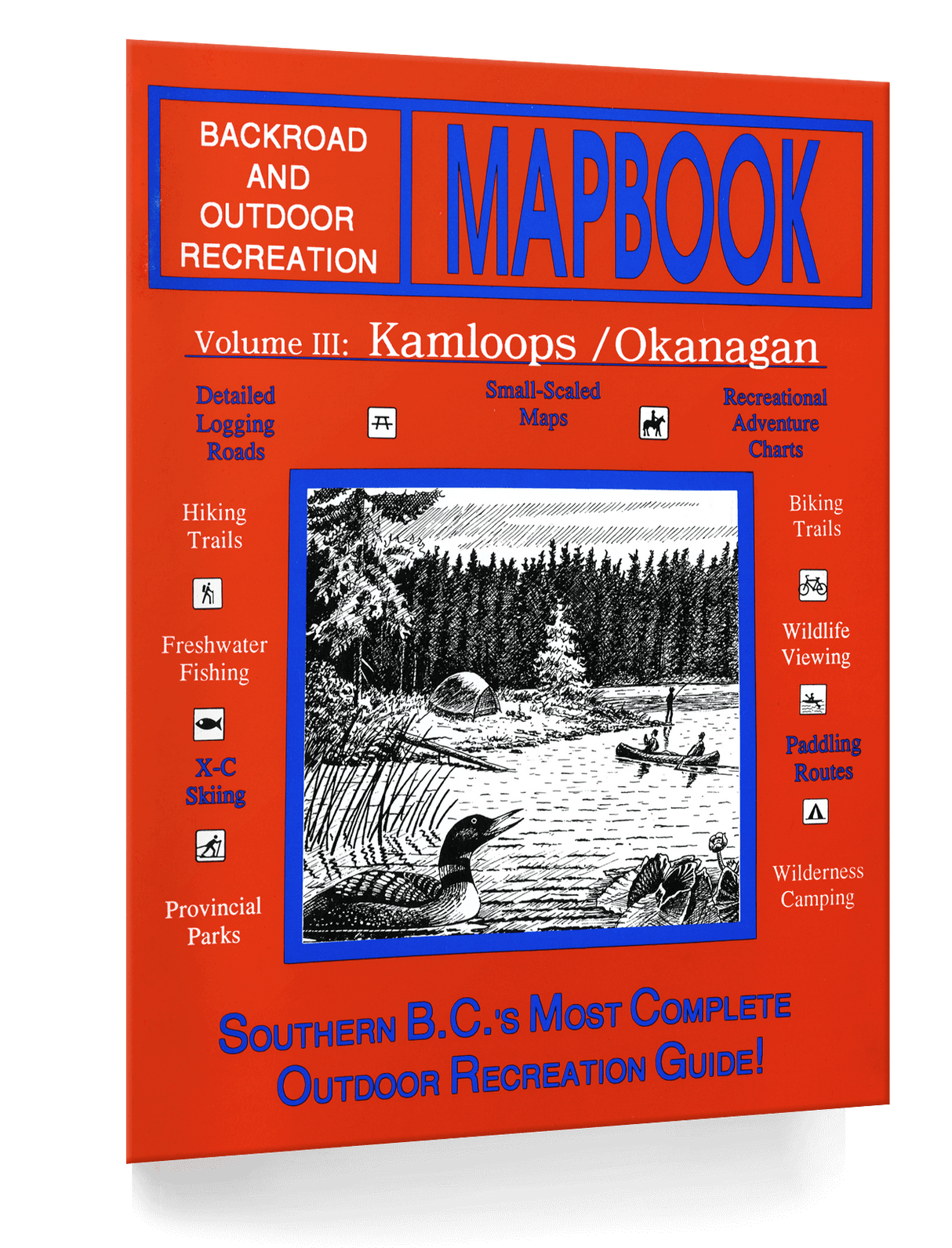 Kamloops–Okanagan BC Mapbook First Edition