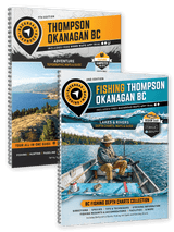 Thompson Okanagan BC Fishing & Backroad Mapbook Bundle