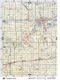 MBMB15 Wall Map - Prtage la Prairie - Backroad Maps