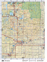 MBMB23 TOPO Map - Minnedosa - Backroad Maps