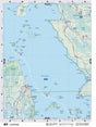 MBMB57 Wall Map - Jackhead - Backroad Maps