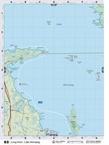 MBMB63 TOPO Map - Lake Winnipeg - Backroad Maps