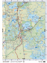 MBMB66 Wall Map - The Pas - Backroad Maps