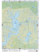 MBMB80 Wall Map - South Indian Lake - Backroad Maps