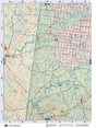 NOAB15 Wall Map - Rio Grande - Backroad Maps
