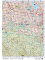 NOAB16 Wall Map - Beaverlodge - Backroad Maps