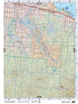 NOAB20 Wall Map - High Prairie - Backroad Maps