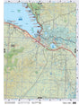 NOAB22 Wall Map - Slave Lake - Backroad Maps