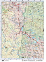 NOAB29 Wall Map - Demmitt - Backroad Maps